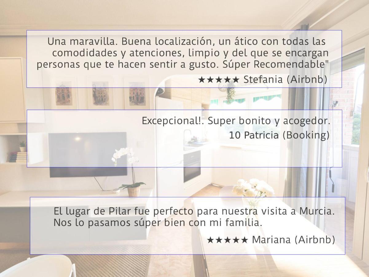 Atico Azalea - Corazon Del Carmen, Doble Balcon, Wifi Lägenhet Murcia Exteriör bild